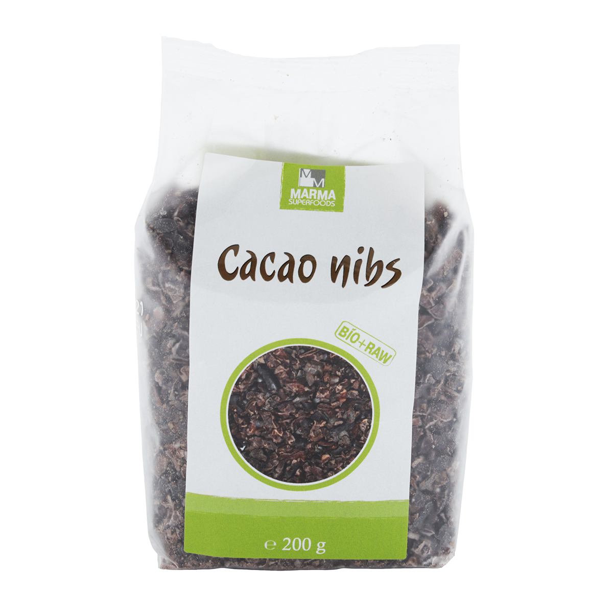 Marma Cacao nibs bio & raw 200g